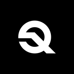 Obraz premium letter Q logo