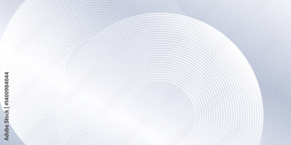 Poster abstract lines grey background with dynamic circle lines modern abstract design