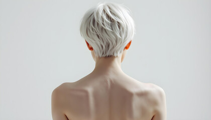 ファンタジーストーリー（美しい記憶を背中に宿す女性）