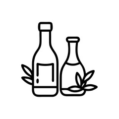 vinegar and oil