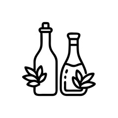 vinegar and oil