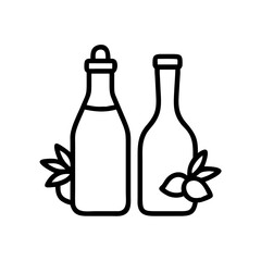 vinegar and oil