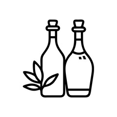 vinegar and oil