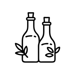 vinegar and oil