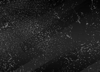 Abstract Grunge Black Texture with Diagonal Streaks and Splatter Pattern