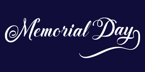 Happy Memorial Day poster, background. Remember and honor. art, Flat Vector illustration EPS10, 88