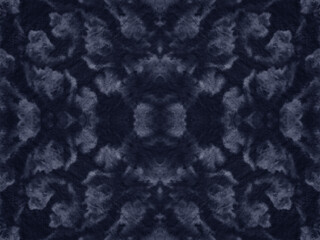 Abstract Seamless Wall. Ink Monochrome Painted Mark. Art Tie Dye Shape. Ethnic Wallpaper Drawn Splotch. Dark Black Grunge. Old Color Brush. Colour Wash Seamless Stroke. Wash Ink Backdrop Texture.