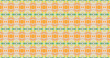 Green Color Geometric Pattern. Seamless Stripe Geo Batik. Grey Color Ikat Tribal Batik. Grey Colour Bohemian Textile. Ethnic Geometric Brush. Seamless Watercolour Repeat Pattern Abstract Wavy Batik.