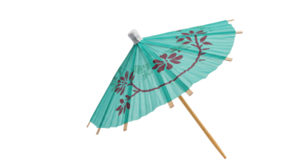 Isolated Cocktail Umbrella