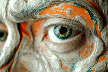Aging perspective. Age-related illness. Metaphorical varicose veins awareness of a maturation. Varicose veins - difficulty in old age: abstract image of physical state. Senior recovery.