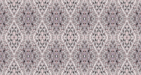 Purple Color Geometric Pattern. Seamless Watercolor Repeat Patte