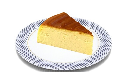 cheesecake in plate