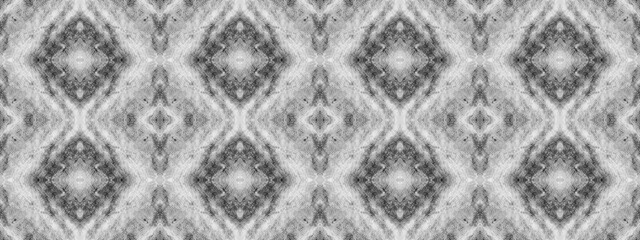 Line Seamless Mark. Gray Ink Pattern. Spot Tie Dye Repeat. Art G