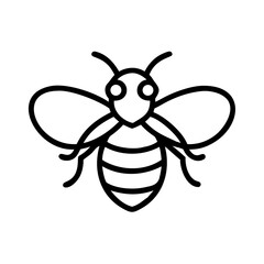 Obraz premium Bee Animal outline Icons