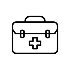 Icon of a doctorchest / first aid kit