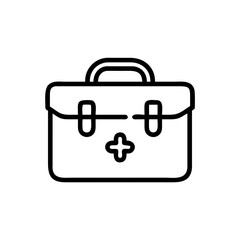 Icon of a doctorchest / first aid kit