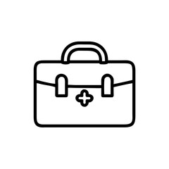 Icon of a doctorchest / first aid kit