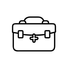 Icon of a doctorchest / first aid kit