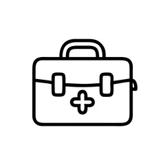 Icon of a doctorchest / first aid kit