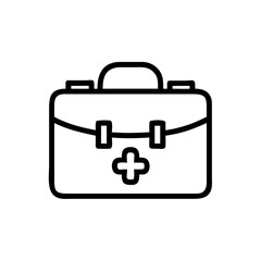 Icon of a doctorchest / first aid kit