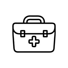 Icon of a doctorchest / first aid kit