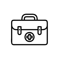 Icon of a doctorchest / first aid kit