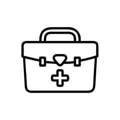 Icon of a doctorchest / first aid kit
