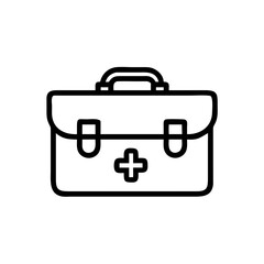 Icon of a doctorchest / first aid kit