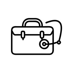 Icon of a doctorchest / first aid kit