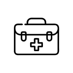 Icon of a doctorchest / first aid kit