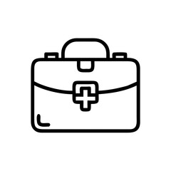 Icon of a doctorchest / first aid kit