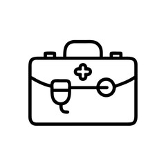 Icon of a doctorchest / first aid kit