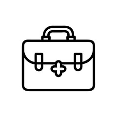 Icon of a doctorchest / first aid kit
