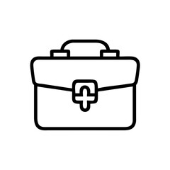 Icon of a doctorchest / first aid kit