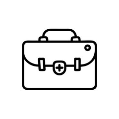 Icon of a doctorchest / first aid kit