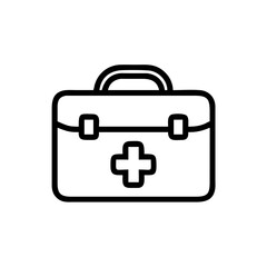 Icon of a doctorchest / first aid kit