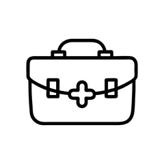 Icon of a doctorchest / first aid kit