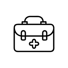 Icon of a doctorchest / first aid kit