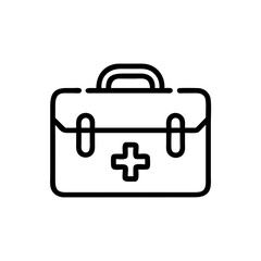 Icon of a doctorchest / first aid kit