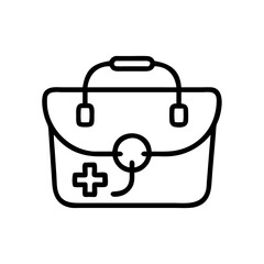 Icon of a doctorchest / first aid kit