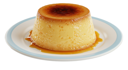 Isolated Flan
