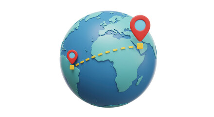 Isolated Earth with Locations