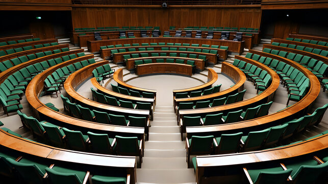 Parliamentary Meeting Hall Interior