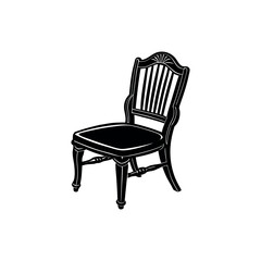 Modern Chair Silhouette Icon