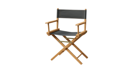 Isolated Director's Chair