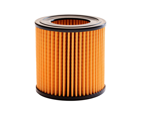 Air, fuel or oil filters isolated isolated on a transparent background