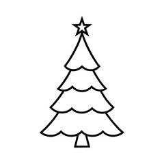 vector christmas tree