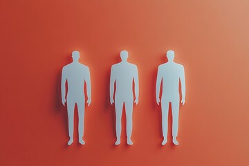 Diverse Team Support Background Illustration