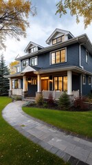 Naklejka premium Modern House Exterior