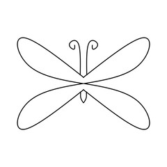 dragonfly vector illustration